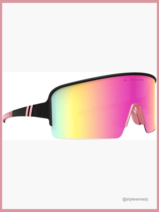 Wrap-Around Polarized Sunglasses - 100% UV Protection Sport Sunglasses